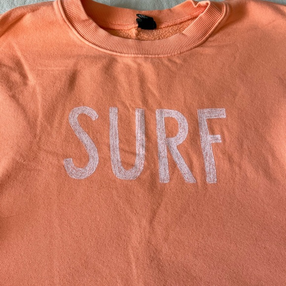 Wild Fable Orange Crewneck Sweater - Picture 2 of 4